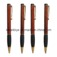Gift Item Wooden Ball Pen with Rubber Grip (LT-C199)